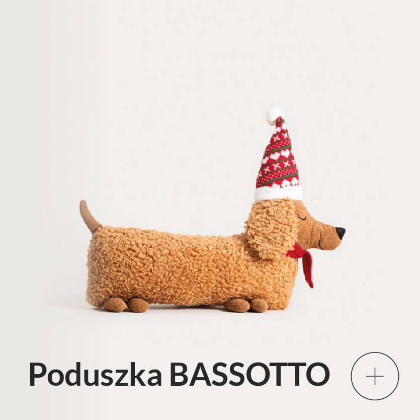 blog homla prezenty świąteczne poduszka jamnik