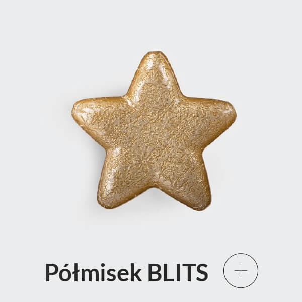praktyczne prezenty na święta - półmisek dekoracyjny gwiazdka