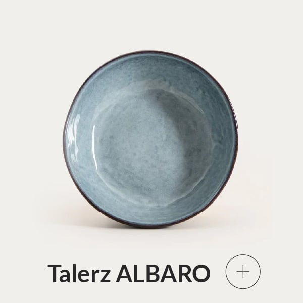 talerz głęboki z kamionki