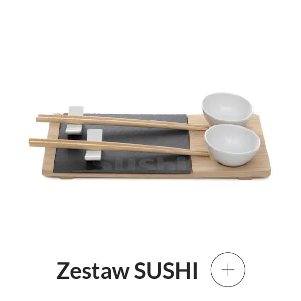 zestaw do sushi z pałeczkami