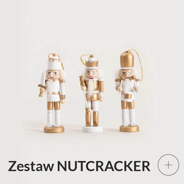 zawieszki świąteczne choinkowe nutcracker