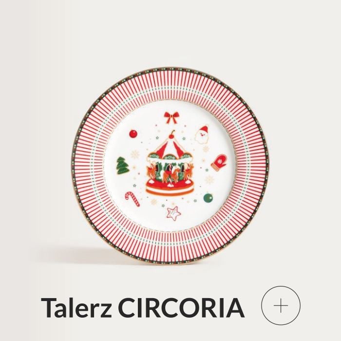 Talerz świąteczny