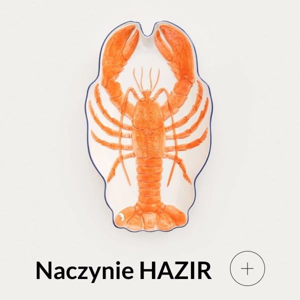 Naczynie coastal z homarem