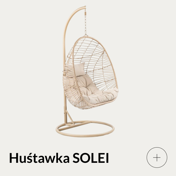 huśtawka kokon na balkon