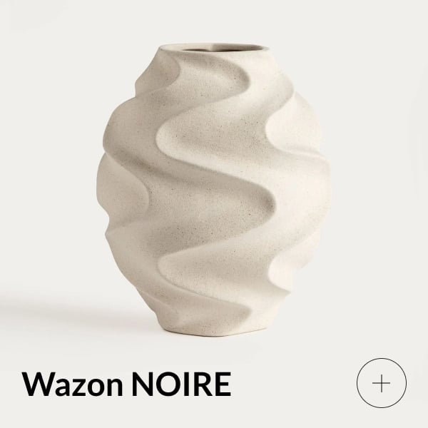 Wazon NOIRE