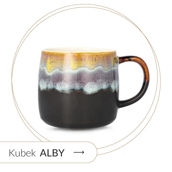 Kubek duży czarny