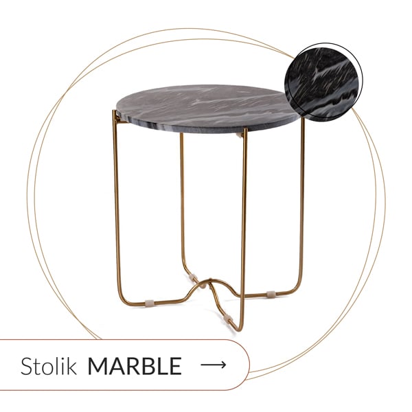 stolik marmurowy