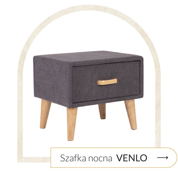 szafka nocna tapicerowana