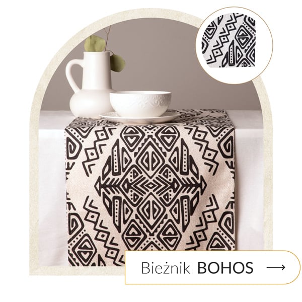 bieżnik w azteckie wzory