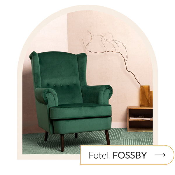 fotel uszak zielony