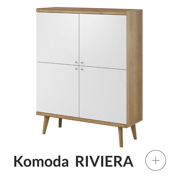 komoda biała