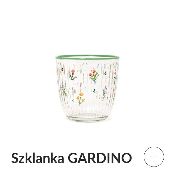 Szklanka w kwiaty
