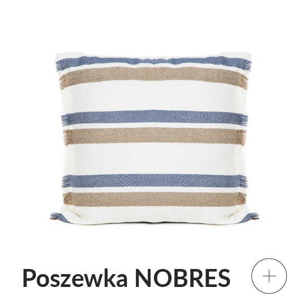 Poszewka dekoracyjna w paski