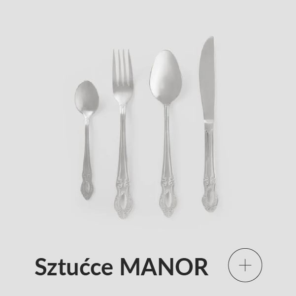 Sztućce srebrne zdobione