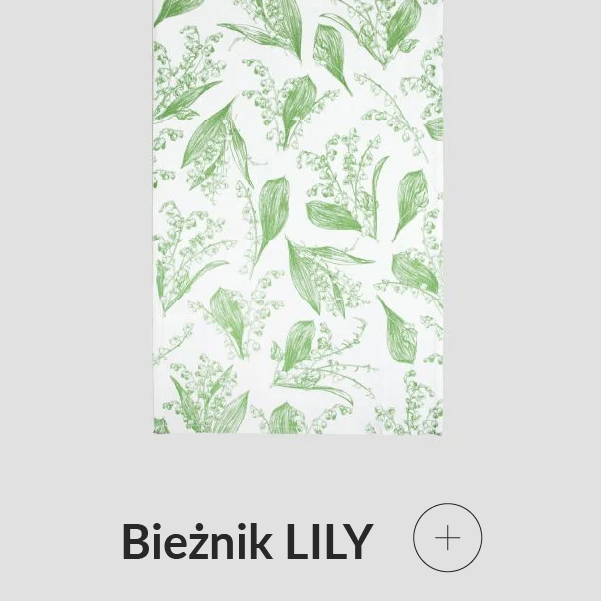 Bieżnik w konwalie