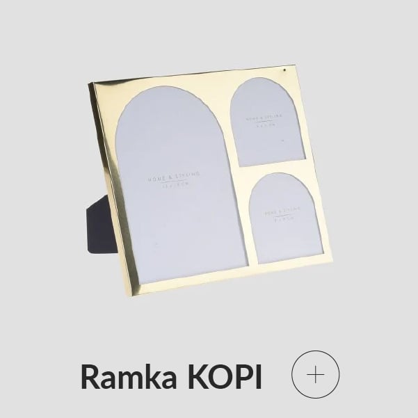 Ramka na zdjęcia złota