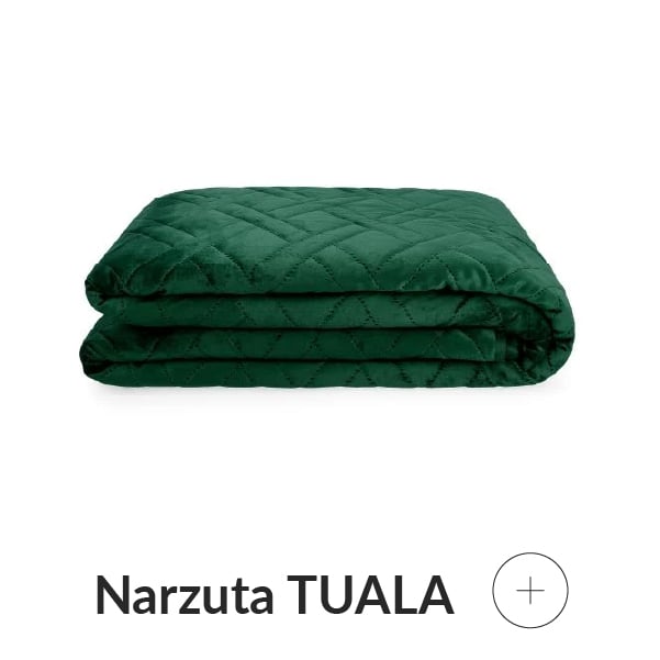 Narzuta zielona