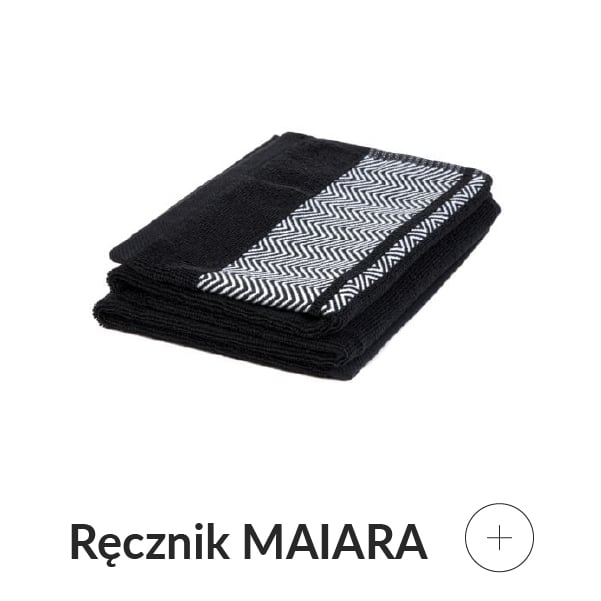 Ręcznik czarny