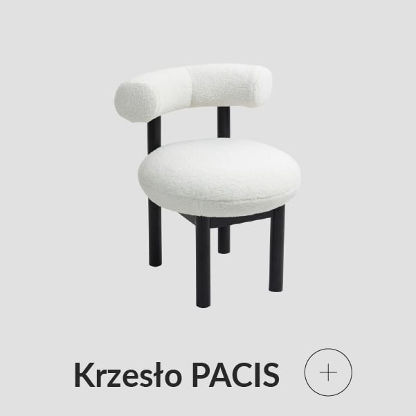 Krzesło ecru z drewnianymi nogami
