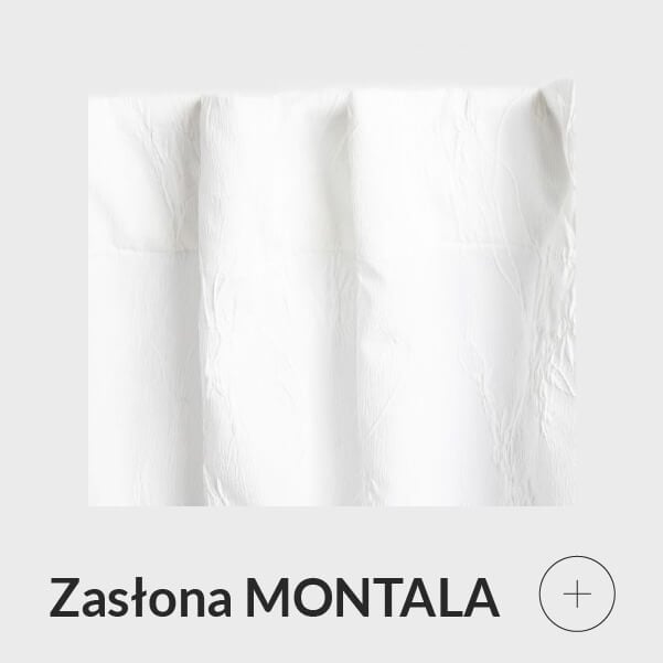 Zasłona żakardowa biała